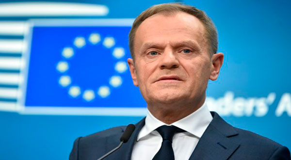 EU Council's Chief Blasts Trump in New Push to Save Iran Deal EU Council’s Chief Blasts Trump in New Push to Save Iran Deal